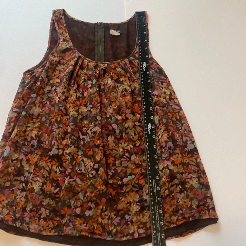 J. Crew Floral Tank‎ XS